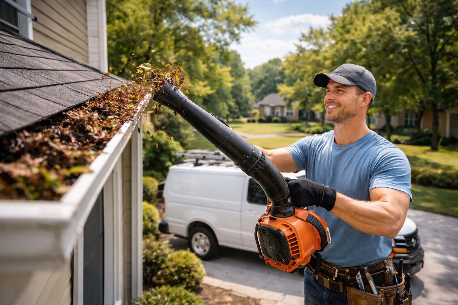 Gutter Installation installation detail