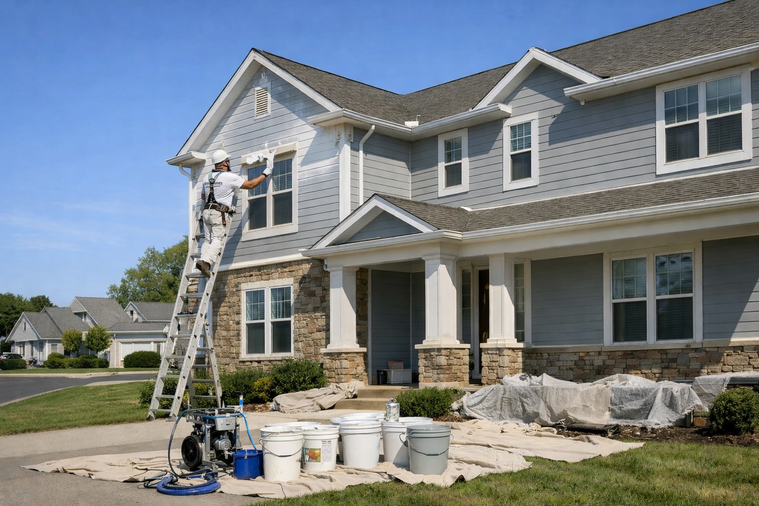 Exterior & Interior Painting project in Miami